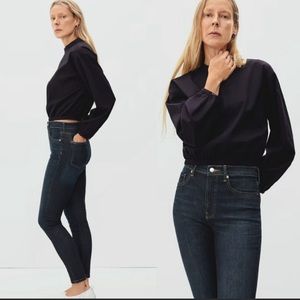 EVERLANE The Authentic High Rise Skinny Ankle Jeans